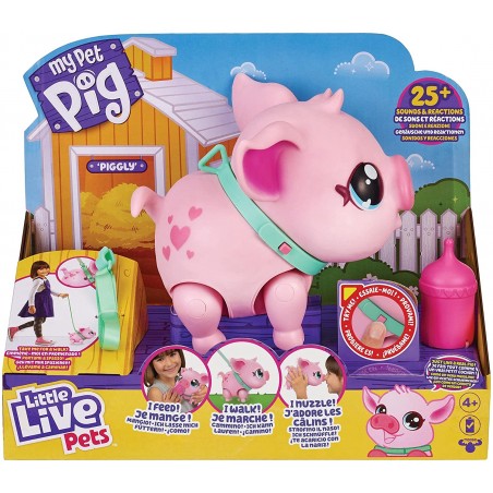MY PET PIG - LITTLE LIVE PETS - PIGGLY  IL MIO PICCOLO MAIALINO GIOCHI PREZIOSI 