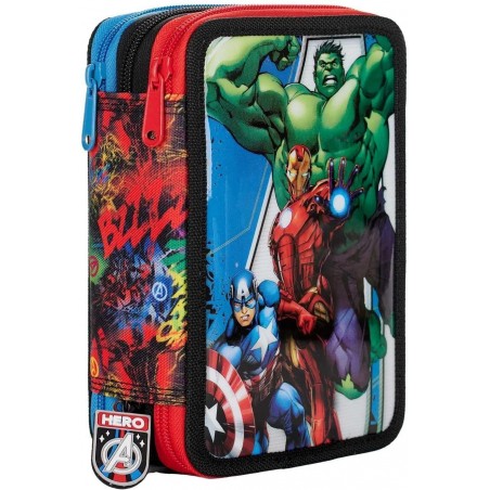ASTUCCIO MARVEL HERO TRIPLO  GIOCHI PREZIOSI
