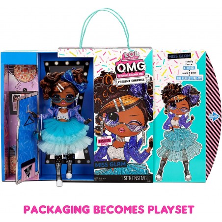 LOL SURPRISE OMG PRESENT SURPRISE MISS GLAM 20+ SORPRESE GIOCHI PREZIOSI