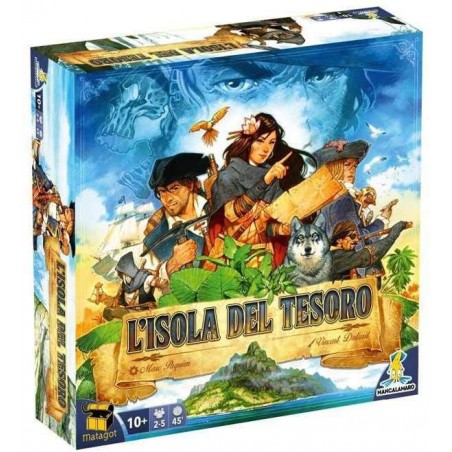 L'ISOLA DEL TESORO GIOCO DA TAVOLO MANGALAMARO MNC45158