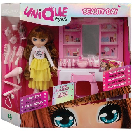 UNIQUE EYES SOPHIA BEAUTY DAY SALONE DI  BELLEZZA CON TANTI ACCESSORI GIOCHI PREZ