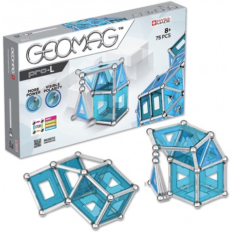 GEOMAG PRO-L 75 PEZZI COSTRUZIONI  MAGNETICHE