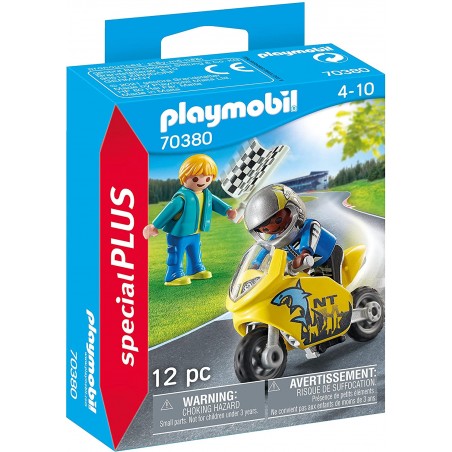 PLAYMOBIL 70380 BAMBINI CON MINI MOTO 
