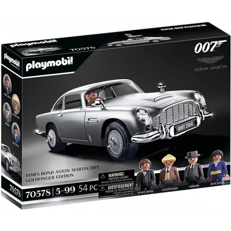 PLAYMOBIL 70578 JAMES BOND ASTON MARTIN  DB5 GOLDFINGER EDITION 54 PEZZI
