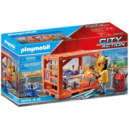 PLAYMOBIL 70774 CITY ACTION SALDATORE CON FIAMMA OSSIDRICA