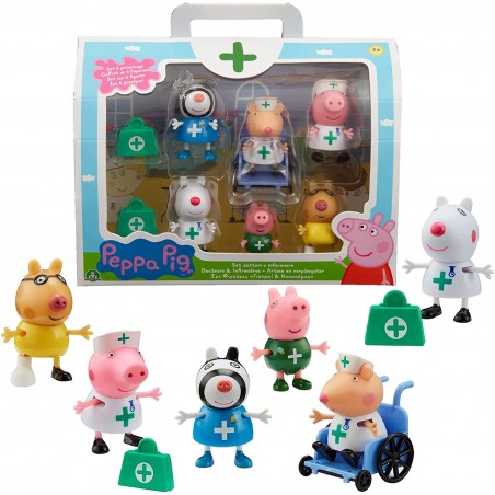 PEPPA PIG SET DOTTORI E INFERMIERI  GIOCHI PREZIOSI