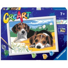 CREART CUCCIOLI JACK RUSSELL  RAVENSBURGER