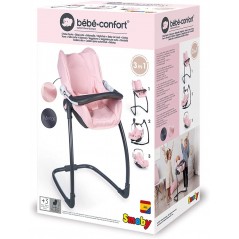 SMOBY BEBE' CONFORT SEGGIOLONE 3 IN 1 COLORE ROSA