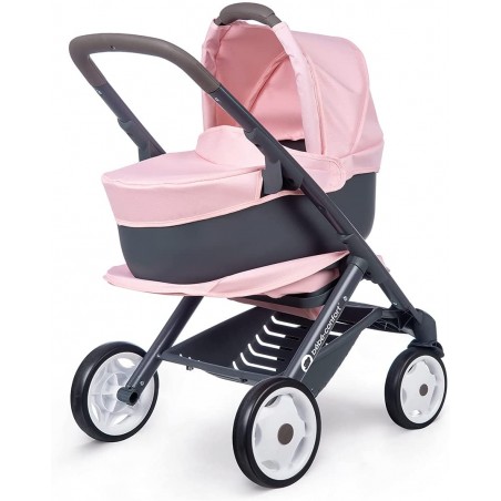 SMOBY BEBE' CONFORT CARROZZINA E  PASSEGGINO COLORE ROSA
