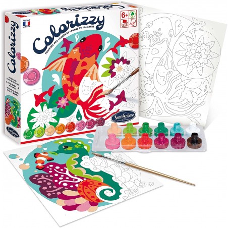 SENTOSPHERE COLORIZZY CARPA E  CAVALLUCCIO MARINO