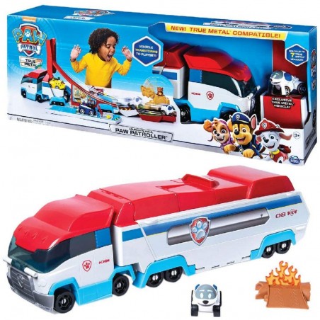 PAW PATROL PAW PATROLLER VEICOLO  TRASFORMABILE 2 IN 1 SPIN MASTER