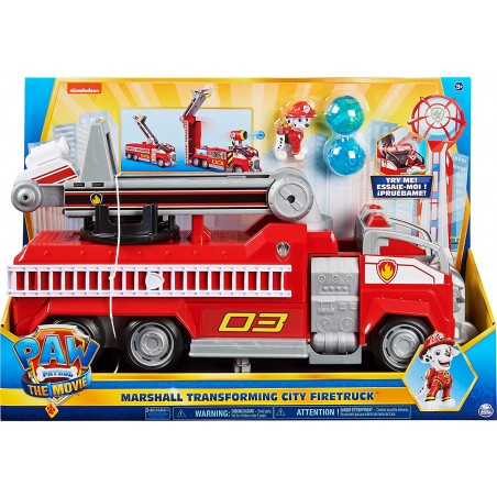 PAW PATROL CAMION DEI POMPIERI  TRASFORMABILE SPIN MASTER