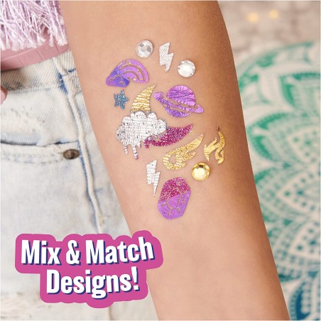 COOL MARKER SHIMMER ME BODY ART CON  RULLO CREA TATOO SPIN MASTER