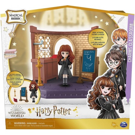 SET CLASSE DI INCANTESIMI HARRY POTTER CON PERSONAGGIO HERMIONE GRANGER