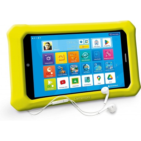 CLEMPAD 8 pollici PRO TABLET PER   RAGAZZI DA 6 A 12 ANNI CLEMENTONI 
