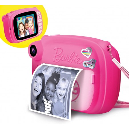 BARBIE PRINT CAM 3 IN 1 SELFIE VIDEO  STAMPA IMMEDIATA FOTO LISCIANI