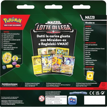 POKEMON MAZZO LOTTE DI LEGA MIRAIDON EX GAME VISION