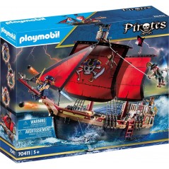 PLAYMOBIL 70411 PIRATES GALEONE DEI  PIRATI PEZZI 132