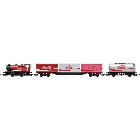TRENO ELLETTRICO SUMMERTIME COCA COLA HORNBY 