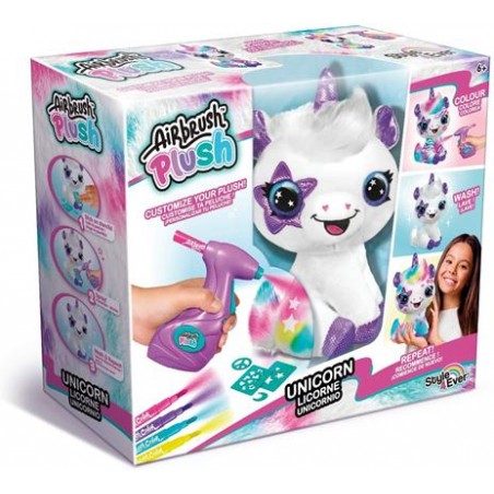 AIRBRUSH PLUSH UNICORNO ROCCO GIOCATTOLI 