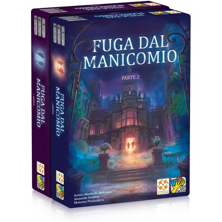 FUGA DAL MANICOMIO GIOCO DA TAVOLO PARTE 1 E 2 -10 STORIE, 10 ORE DI GIOCO 