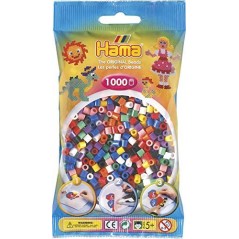 HAMA BUSTINA 1000 PEZZI COLORI ASSORTITI 