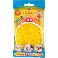 HAMA BUSTINA 1000 PEZZI GIALLO TRASPAREN TE