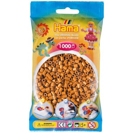 HAMA BUSTINA 1000 PEZZI MARRONE CHIARO 