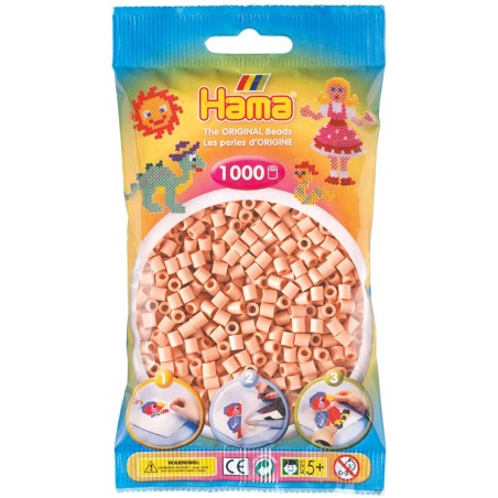 HAMA BUSTINA 1000 PEZZI COLOR CARNE  