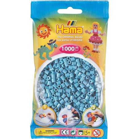 HAMA BUSTINA 1000 PEZZI AZZURRO POLVERE 