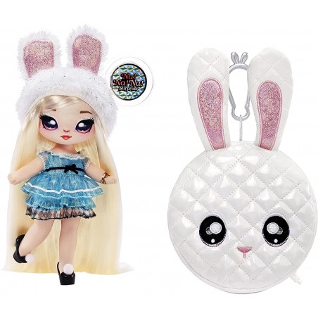 NA NA NA SURPRISE GLAM SERIES ALICE HOPS BAMBOLA E BORSETTA MGA