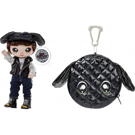 NA NA NA SURPRISE MAXWELL DANE GLAM  SERIES BAMBOLA E BORSETTA MGA