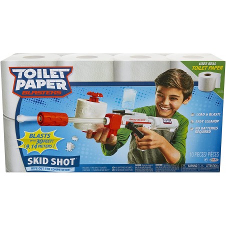 TOILET PAPER BLASTER - FUCILE SPARA  CARTA IGENICA  