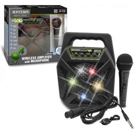 AMPLIFICATORE WIRELESS COM MICROFONO BONTEMPI 48 6200