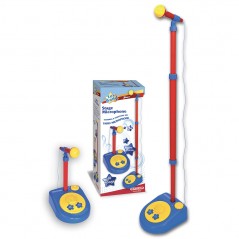 MICROFONO CON ASTA REGOLABILE E 10 CANZO NI BONTEMPI 40 1220