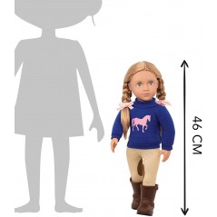 BAMBOLA MONTANA FAYE 46 CM  OUR GENERATION