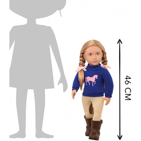 BAMBOLA MONTANA FAYE 46 CM  OUR GENERATION