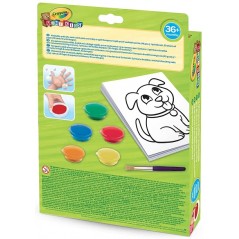 SET TEMPERE LAVABILI SENZA GOCCIA 5 BARATTOLI CRAYOLA