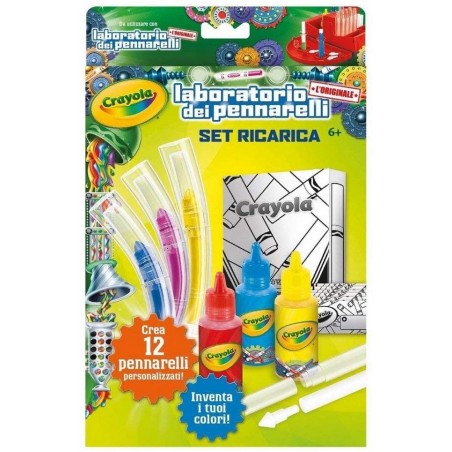 CRAYOLA SET RICARICA LABORATORIO DEI  PENNARELLI