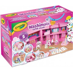 WASHIMALS SUPER SALON PETS CRAYOLA 