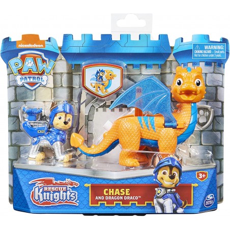 PAW PATROL RESCUE KNIGHTS CHASE E DRAGO SPIN MASTER