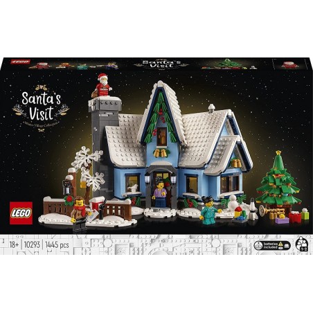 LEGO 10293 LA VISITA DI BABBO NATALE PEZ ZI 1445