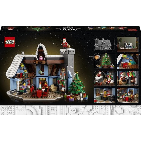 LEGO 10293 LA VISITA DI BABBO NATALE PEZ ZI 1445