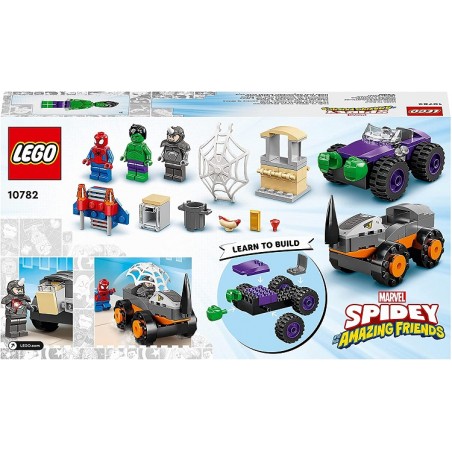 LEGO MARVEL SPIDER MAN 10782 RESA DEI  CONTI TRA HULK E RHINO