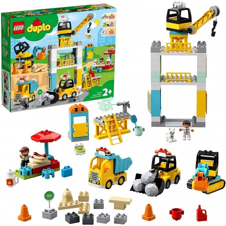 LEGO 10933 DUPLO CANTIERE EDILE CON GRU  A TORRE