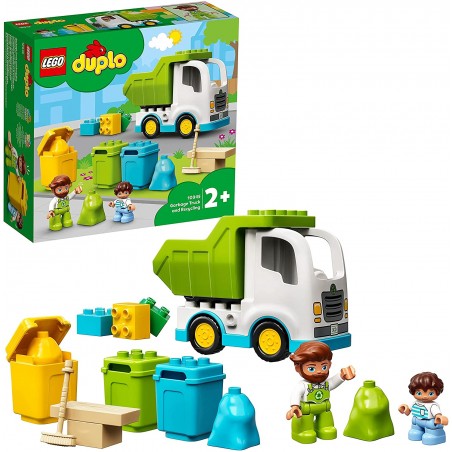 LEGO 10945 DUPLO CAMION DELLA SPAZZATURA E RICICLAGGIO