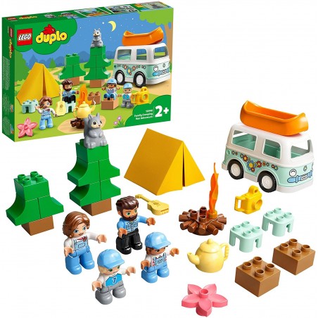 LEGO 10946 DUPLO TOWN AVVENTURA IN  FAMIGLIA SUL CAMPER VAN