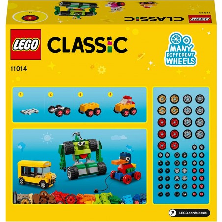 LEGO 11014 CLASSIC MATTONCINI E RUOTE 