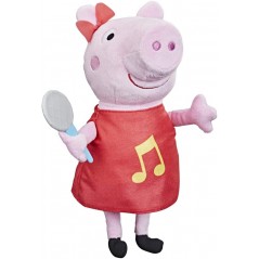 PEPPA PIG CANTA CON PEPPA PELUCHE CANTA 3 CANZONI ORIGINALI HASBRO 