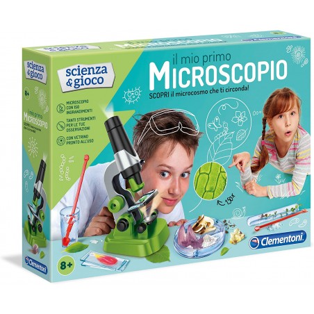 CLEMENTONI IL MIO PRIMO MICROSCOPIO SCIENZA E GIOCO